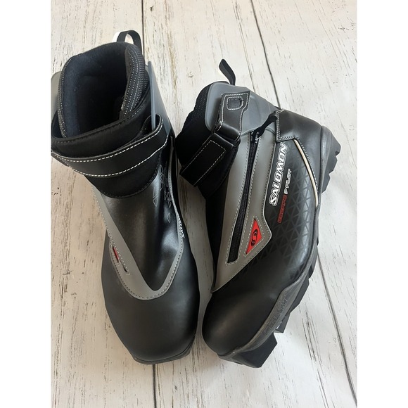SALOMON ESCAPE 7 PILOT CROSS COUNTRY MENS Sz 11.5 NORDIC SKI BOOTS - Picture 1 of 10